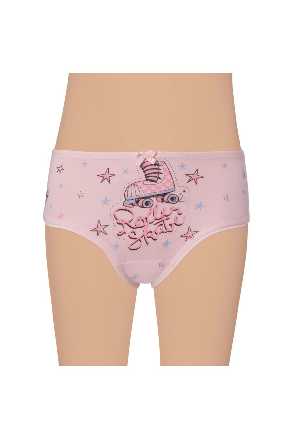 Kız Çocuk Likralı Baskılı Külot