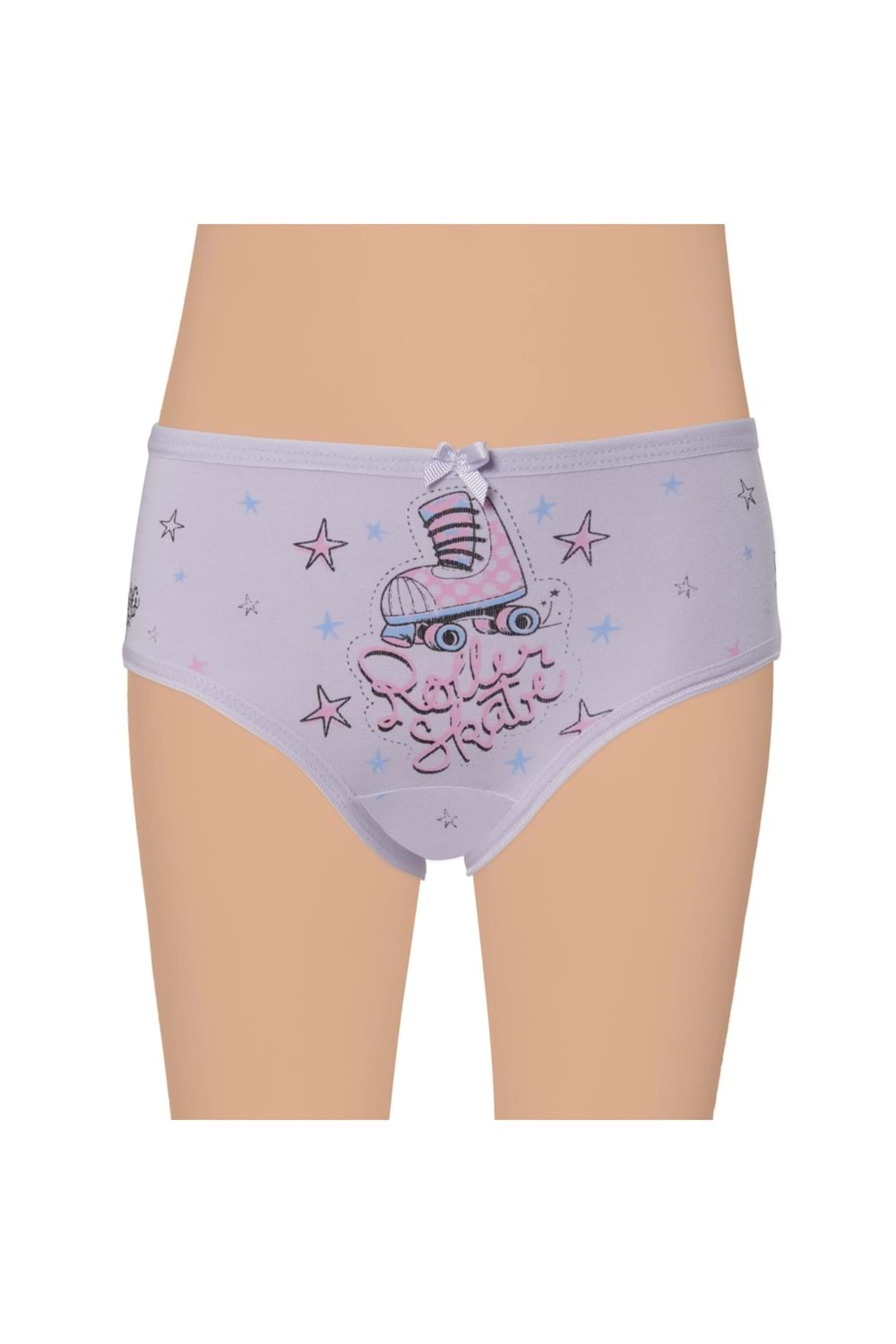 Kız Çocuk Likralı Baskılı Külot