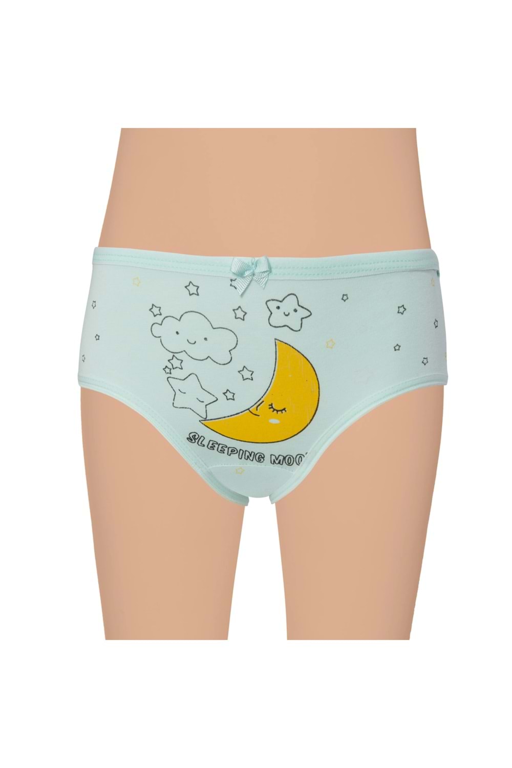 Kız Çocuk Likralı Baskılı Külot