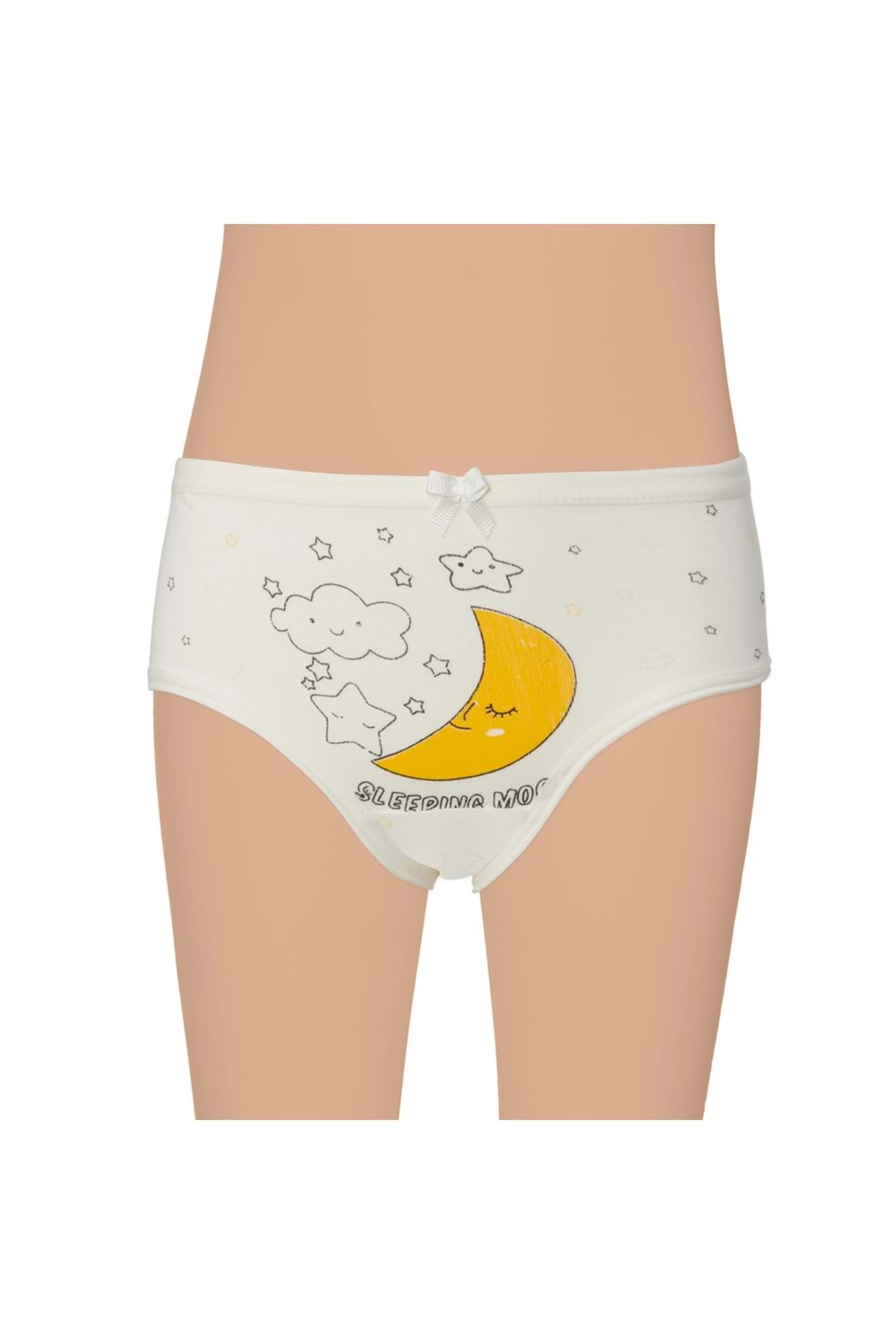 Kız Çocuk Likralı Baskılı Külot