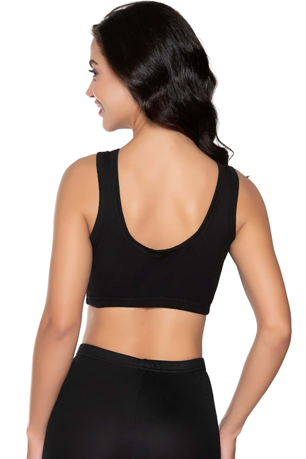 Kadın Penye Body Sütyen Siyah