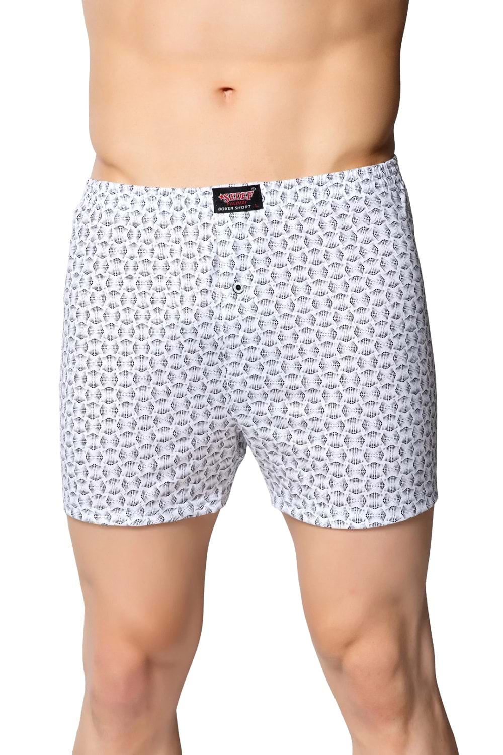 Erkek Penye Boxer Asorti