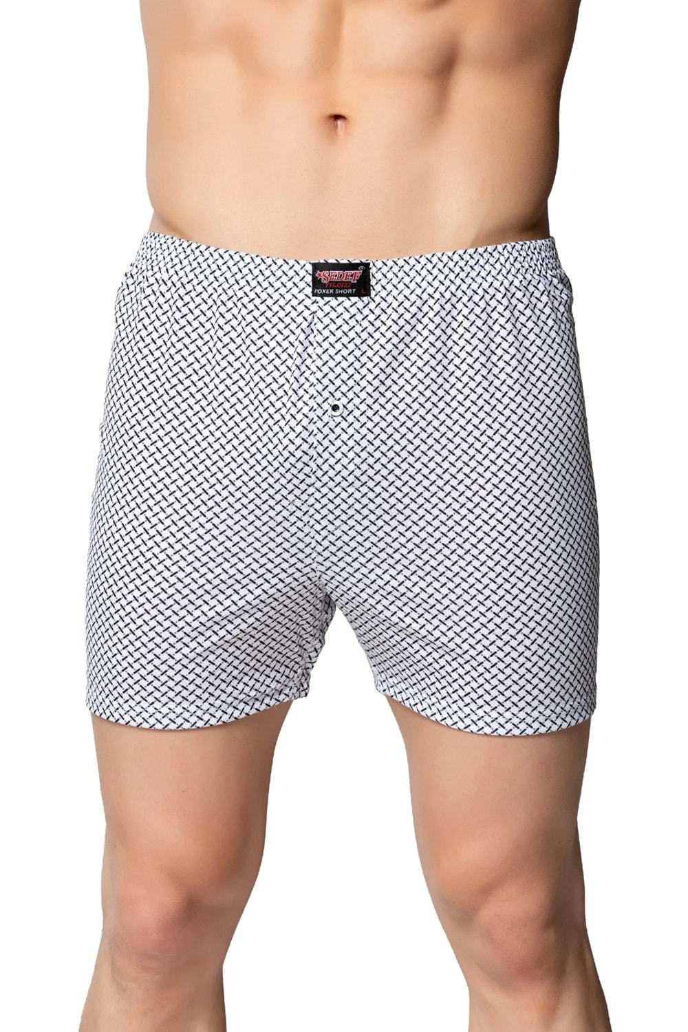 Erkek Penye Boxer Asorti