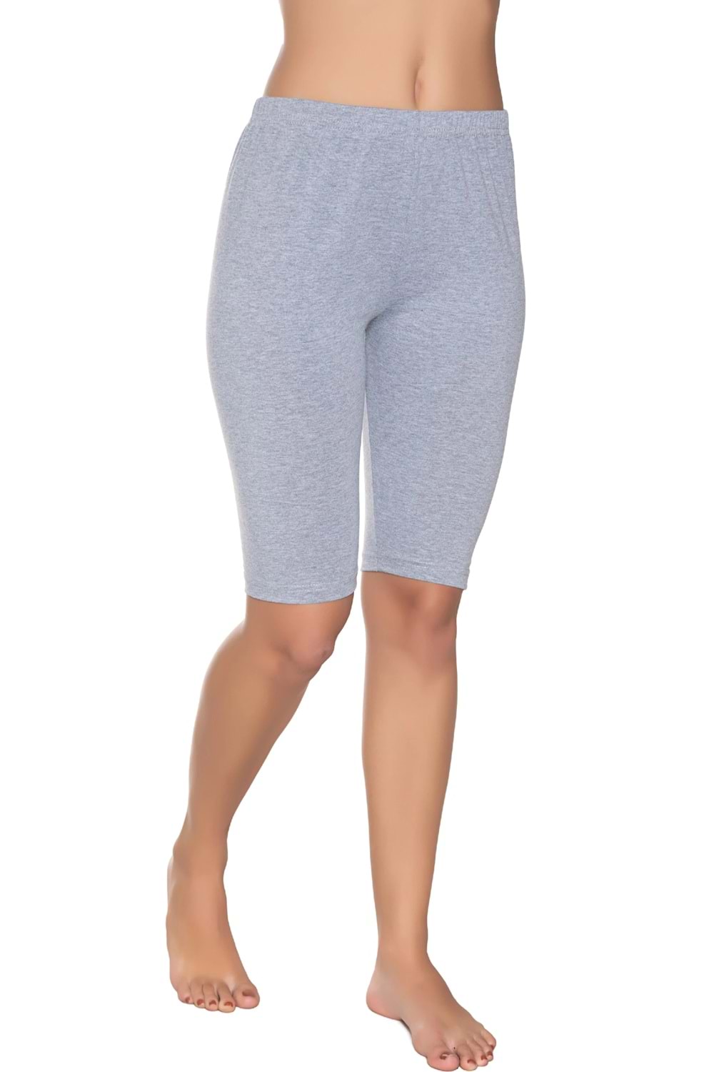 Kadın Likralı Tayt Gri