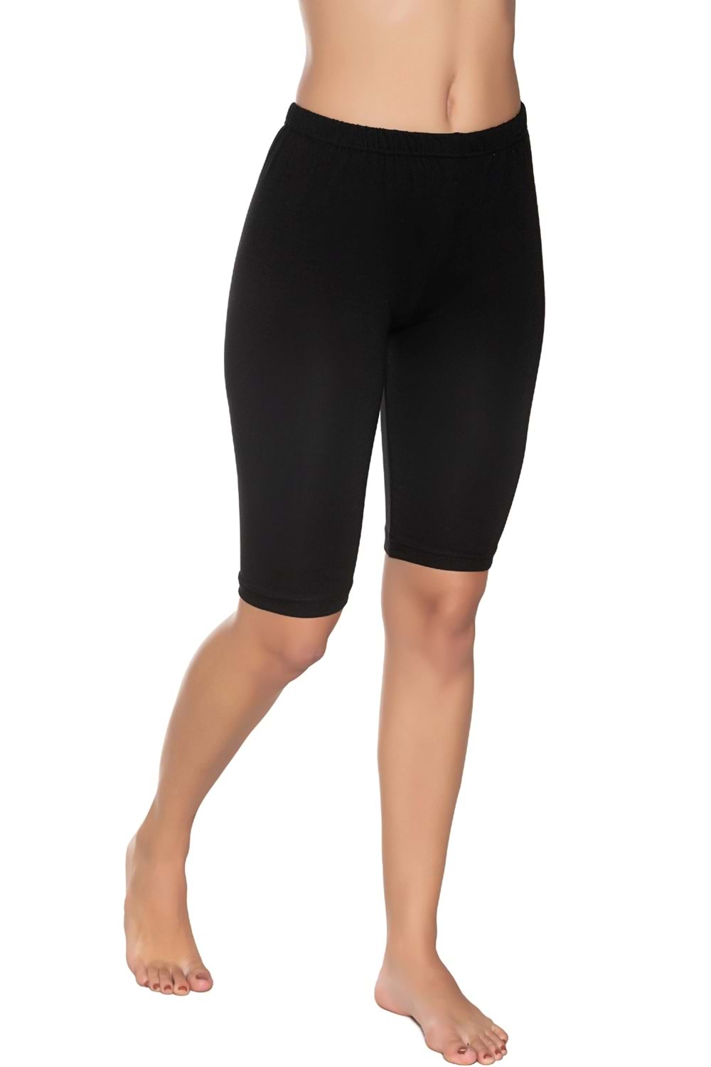 Kadın Likralı Tayt Siyah