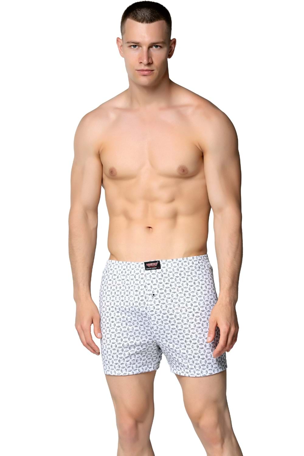 Erkek Penye Boxer (Battal) Asorti