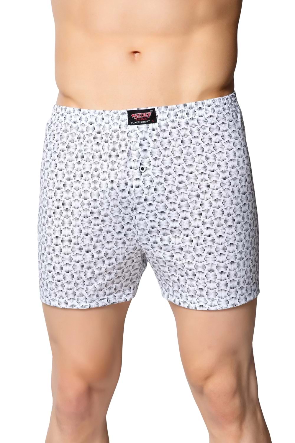 Erkek Penye Boxer (Battal) Asorti