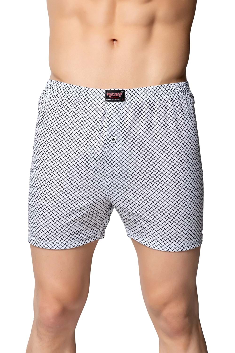 Erkek Penye Boxer (Battal) Asorti