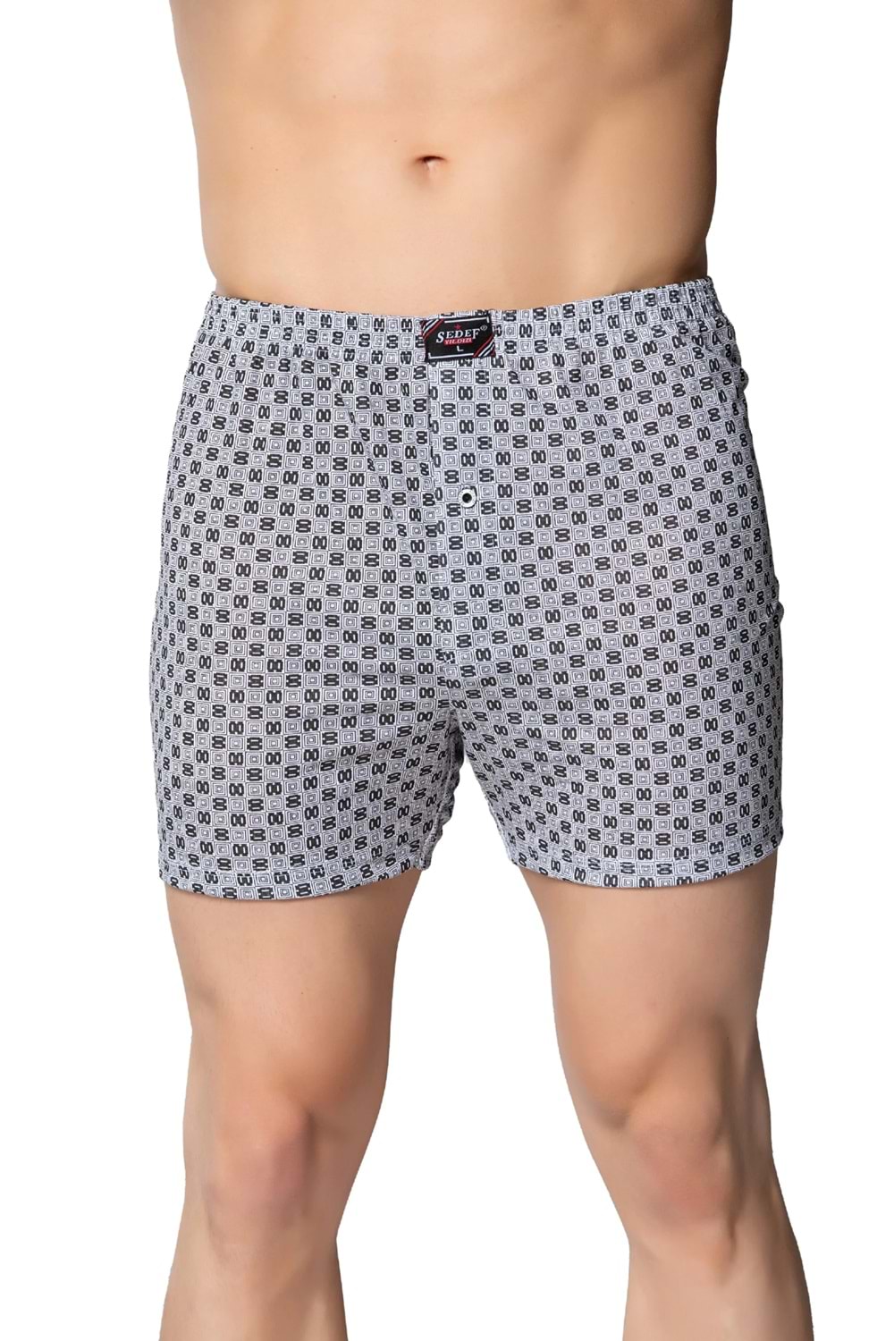 Erkek Penye Boxer (Battal) Asorti