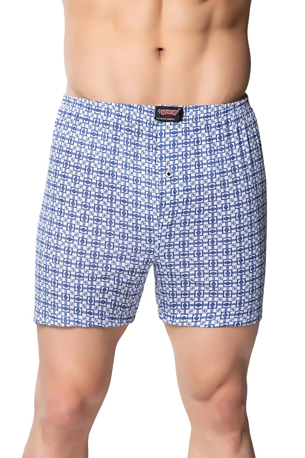 Erkek Penye Boxer (Battal) Asorti