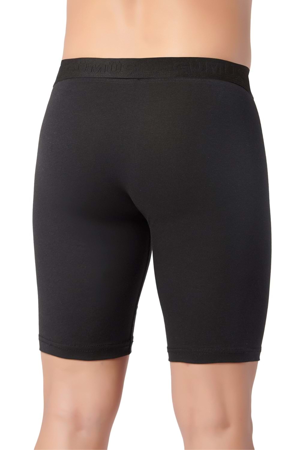 Erkek Likralı Boxer Siyah