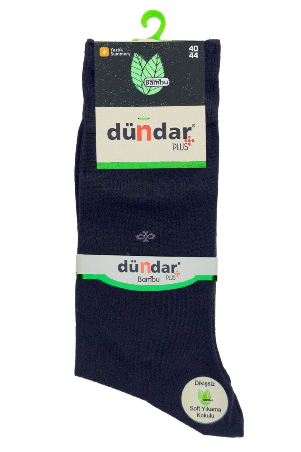 Erkek Bambu Soket Çorap Siyah