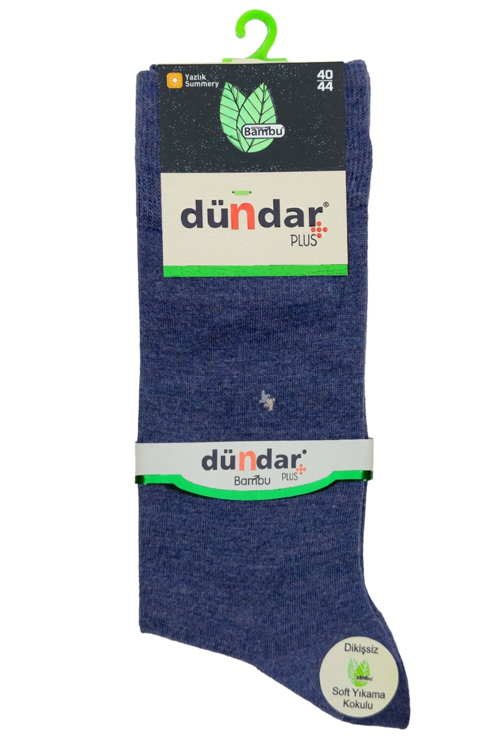 Erkek Bambu Soket Çorap İndigo