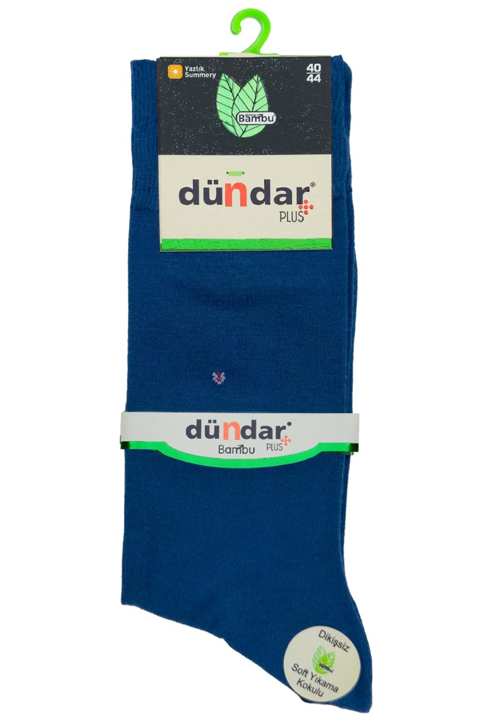 Erkek Bambu Soket Çorap Petrol