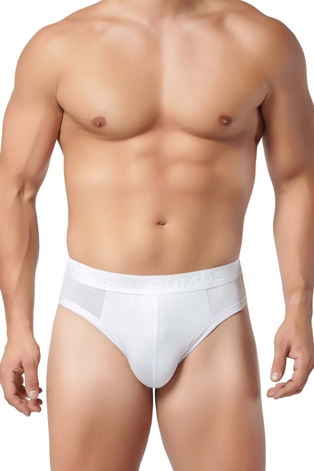 Erkek Modal Slip Beyaz