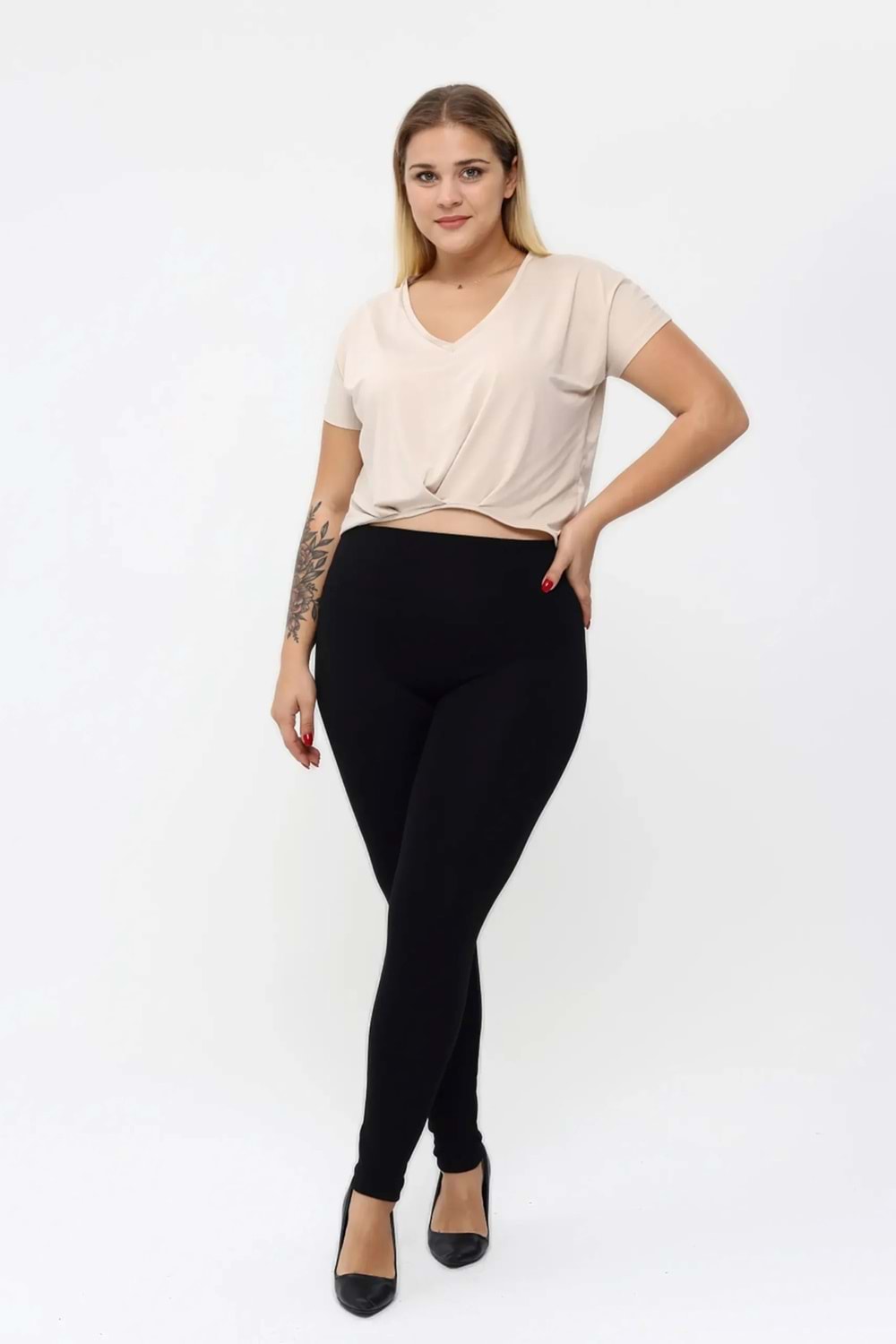 VOGSİGN 331 TAYT SİYAH NO: 3XL