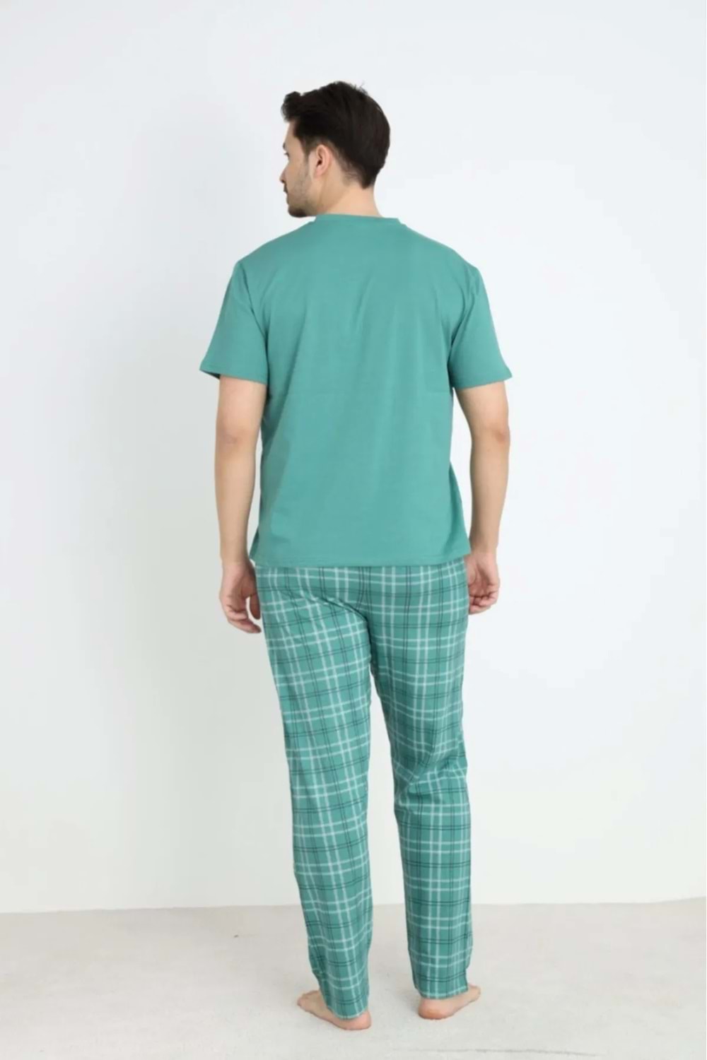 Erkek Pijama Takım Mint