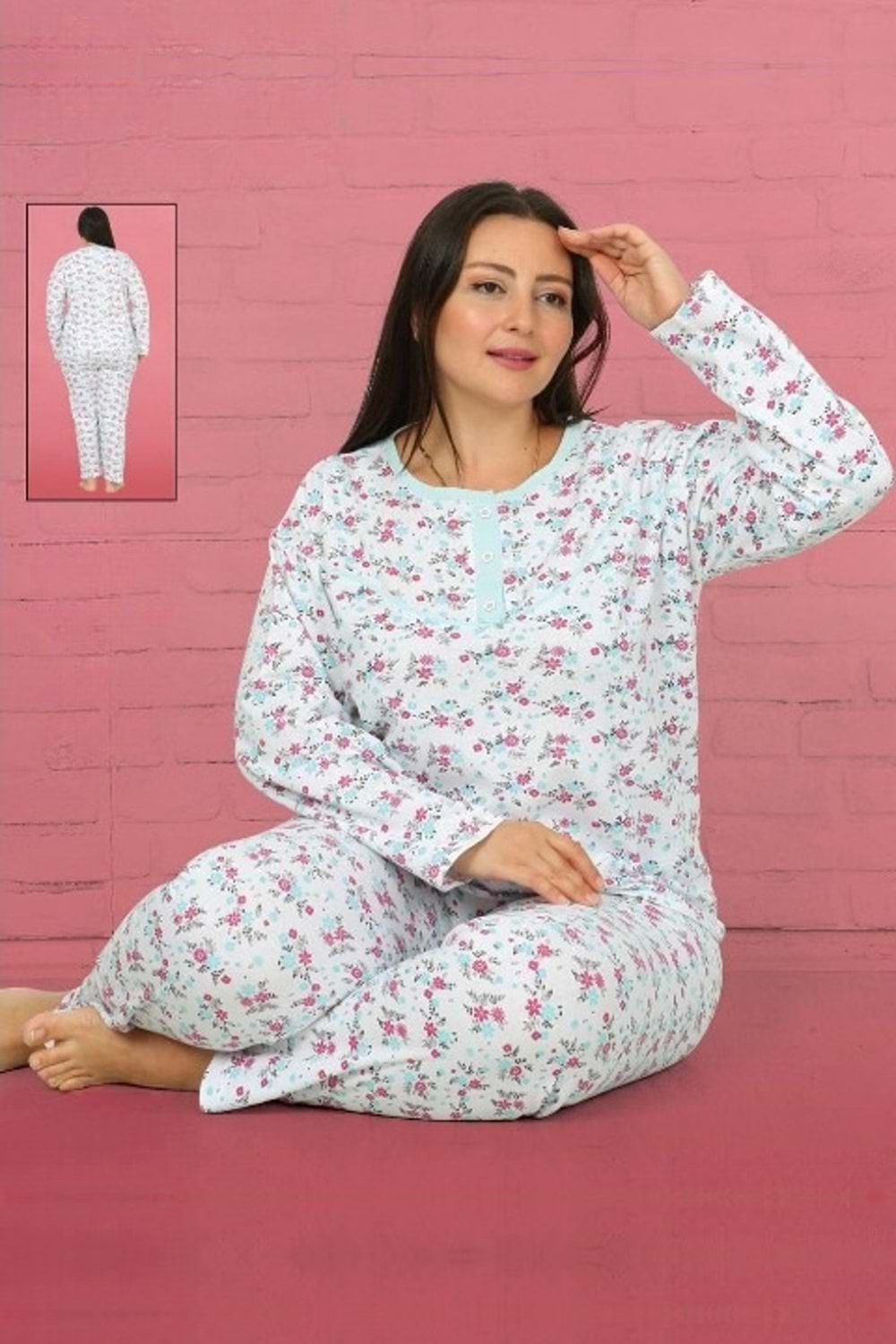 Anne 2 İplik Pijama Takım