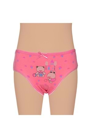 Kız Çocuk Likralı Külot Asorti