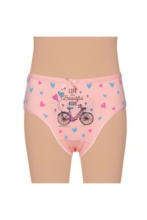 Kız Çocuk Likralı Külot Asorti