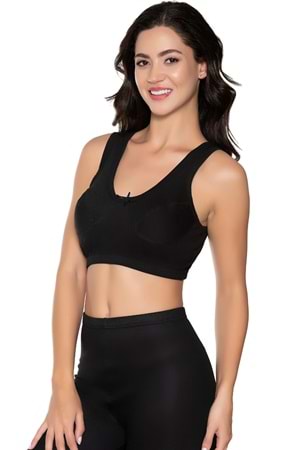 Kadın Penye Body Sütyen Siyah