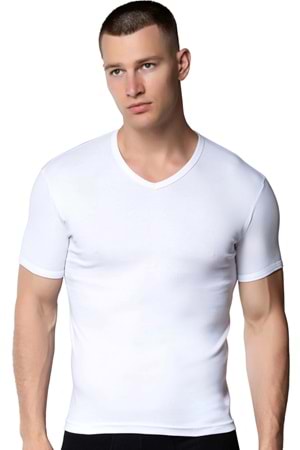 Erkek Ribana Fanila Beyaz