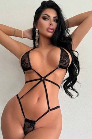 Kadın Erotik Takım Siyah