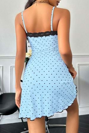 Kadın Elbise Gecelik Mavi