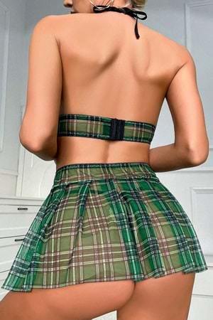 Kadın Fantezi Takım Yeşil