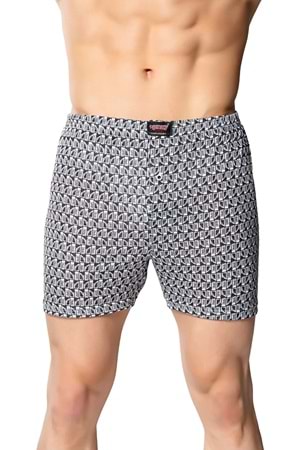 Erkek Penye Boxer (Battal) Asorti