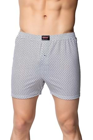 Erkek Penye Boxer (Battal) Asorti