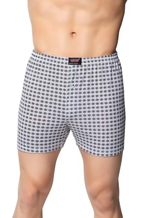 Erkek Penye Boxer (Battal) Asorti