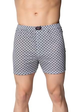 Erkek Penye Boxer (Battal) Asorti
