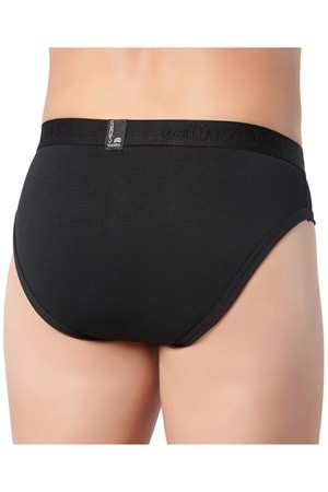 Erkek Modal Slip Siyah