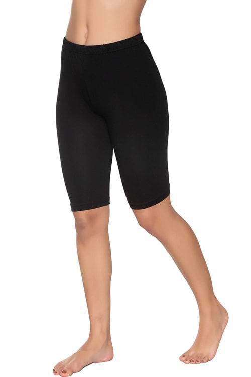 Kadın Likralı Tayt Siyah