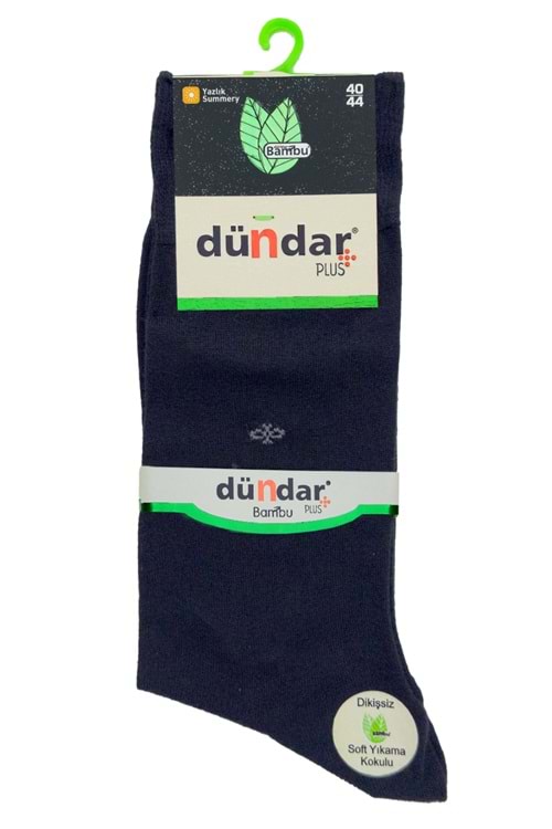 Erkek Bambu Soket Çorap Siyah