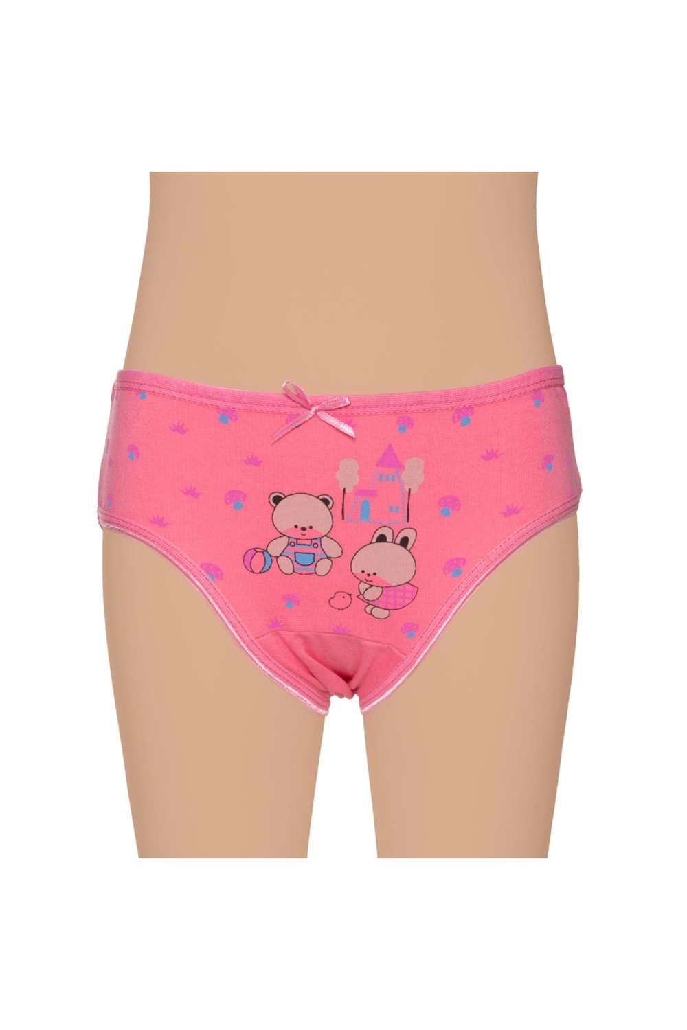 Kız Çocuk Likralı Külot Asorti