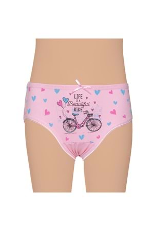 Kız Çocuk Likralı Külot Asorti