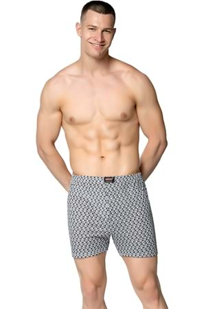 Erkek Penye Boxer Asorti