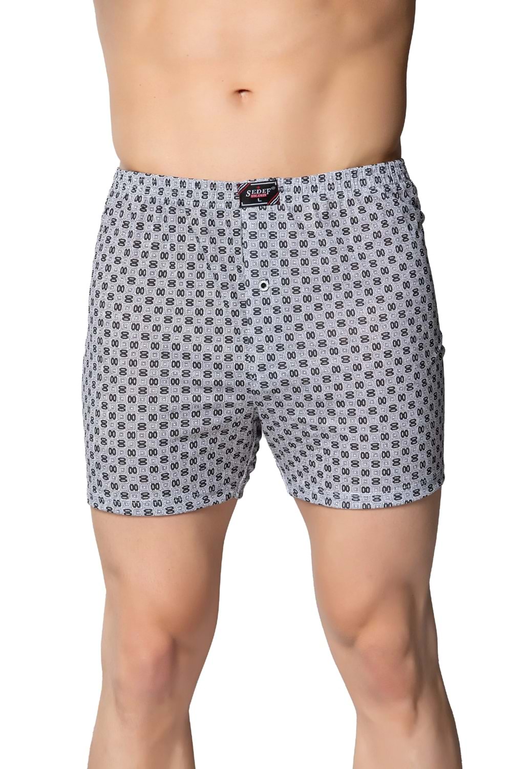 Erkek Penye Boxer Asorti