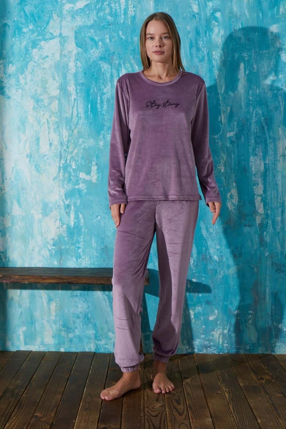 MİHRA 13164-4 TAKIM LİLA NO: S/M