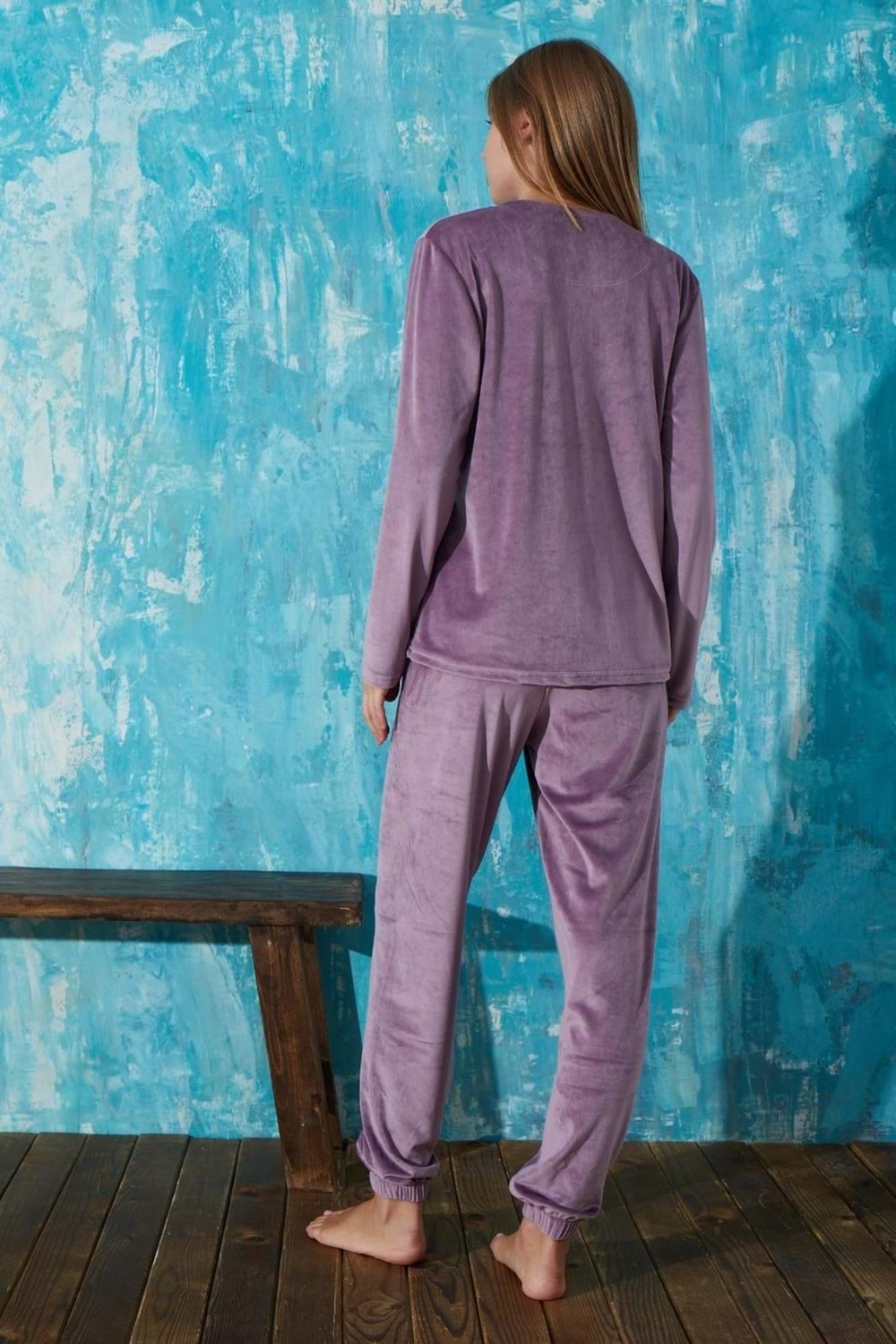 MİHRA 13164-4 TAKIM LİLA NO: S/M